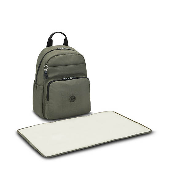 Sac À Main Kipling Maisie Diaper Backpack Vert | FR 1935DF